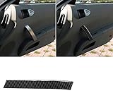 Car Carbon Fiber Passenger Door Handle Cover Decorative Trim for Nissan 350z 2003-2009