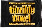 Alberts Gifts Myron Cope's - Toalla oficial Terrible - Negro