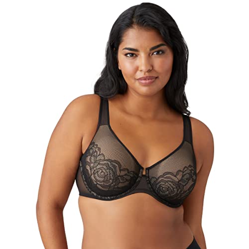 Wacoal Womens Stark Beauty Underwire Bra, Black, 34G #TOP7