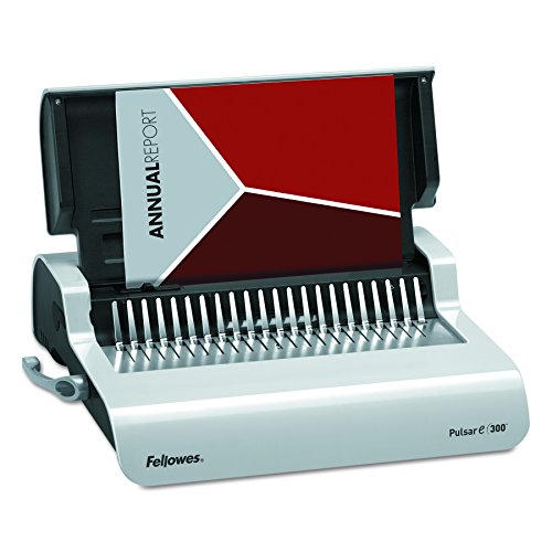 Fellowes 5216701 Pulsar E 300 Electric Comb Binding Machine with Starter Kit Shredder by Fellowes - Image 5