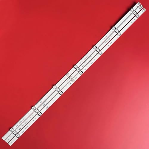 Tiras de retroiluminación LED de repuesto para reparar televisores de 43 pulgadas 4