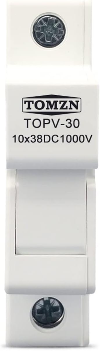 Solar PV Fuse Holder DC 1000V PV Fuses High Voltage for Solar System Protection 6A 10A 15A 20A 25A 30A not one Set(Fuse Holder only)