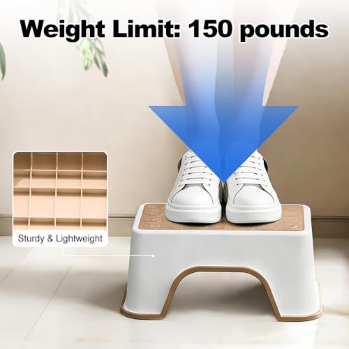 Image of 5 Inch Height Step Stool, 11.8 inch L x 7.5 inch W Toddler Step Stool
