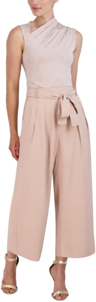 BCBGMAXAZRIA Womens Asymmetrical Neck Sleevless Knit Top - Image 4