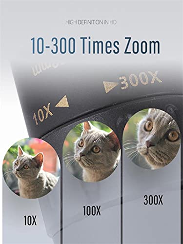 Telescopio Monoculare Professionale 10-300X Zoom