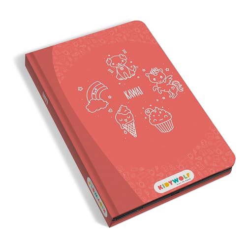 KIDYWOLF - KIDYDRAW Mini - Kawai - Tablette à Dessiner Enfant LCD 8,2