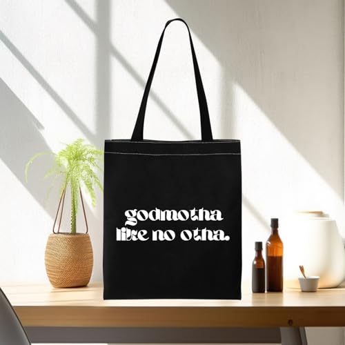 Bolso tote divertido para madrina de bautizo, regalo para madrina, regalo para el Día de la Madre miniatura 3