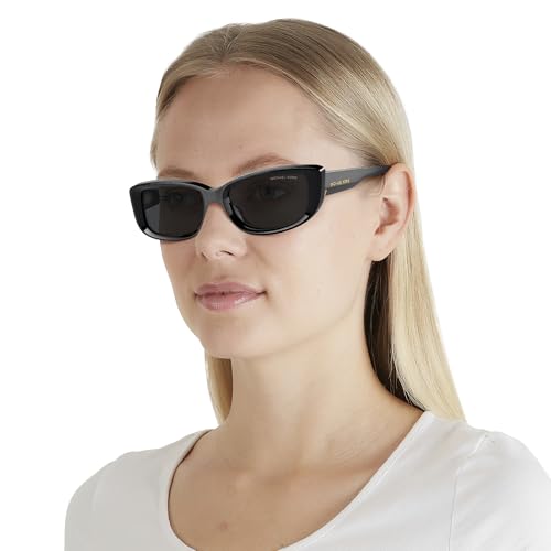 Michael Kors MK2210U Asheville Universal Fit Sunglasses, Black/Dark Grey Solid, 54 mm by Michael Kors - Used condition - Image 6