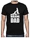 Green Turtle T-Shirts Camiseta para Hombre- Regalos Originales para Padres Primerizos - The Walking Dad Medium Negro