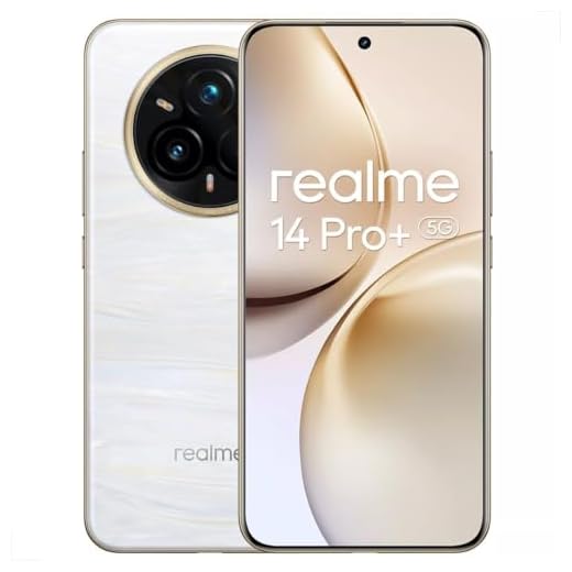 Celular Realme 14 Pro+ 5G, Tela OLED 6,83" 120Hz, Snapdragon 7s Gen 3, Dual SIM, Câmera Tripla 50MP com OIS, Bateria 6000mAh, Resistência IP68/IP69, Desbloqueio Facial (Branco, 512, GB, 12, GB)