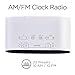 Timex Alarm Clock with AM/FM Radio and 20 Station Presets, Digital Clock Radio with Dual Alarms, Programmable Timer, Snooze, and Adjustable Volume Switch (T231W)