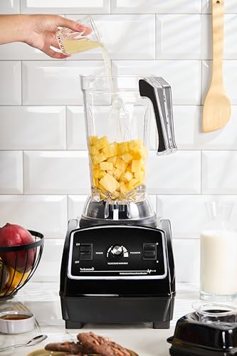 TB79 Commercial Blender for Kitchen & Restaurant, 1800W 3.5HP Professional Blender, 35000 RPM Crushes Ice & Frozen Fruit, 85 oz Tritan BPA-Free Jar, Heavy Duty Smoothie Maker - Image 2