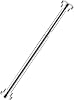 Adjustable Closet Rod, Punch-Free Clothes Hanging Pole Hanger 22