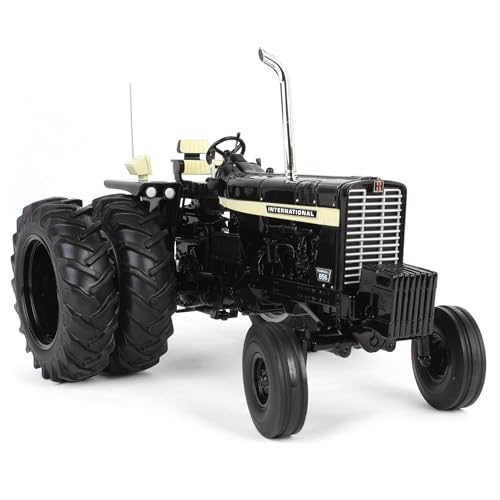 ERTL 1/16 IH Farmall 856 Tractor Black Chase Unit miniatura 2