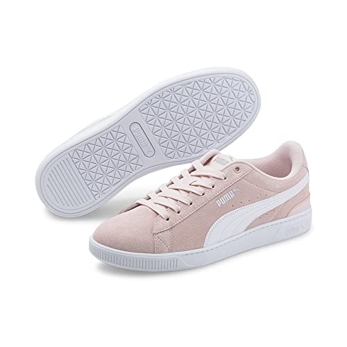 Image of PUMA Women's Vikky V3 Winter Wonderland Sneaker, Chalk Pink Puma White Puma Silver, 4.5 UK