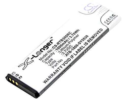 Replacement Battery Part No.atb-1800-Sy5530, Atb-900-Sy5531 For Rti T2I, T2X, T3X, Remote Control Battery #TOP8