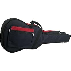 Ashbury AGB-20C Housse pour Guitare classique Noir - Les Beatles, Paul McCartney, John Lennon, RIngo Starr, George Harrison