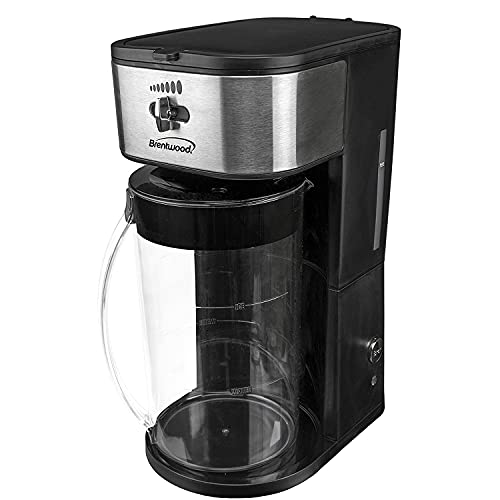 Brentwood KT-2150BK Iced Tea and Coffee Maker with 64 Ounce Pitcher, Black