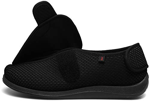Image of JIONS Women Men Adjustable Velcr Extra Wide Shoes Swollen Feet Diabetic