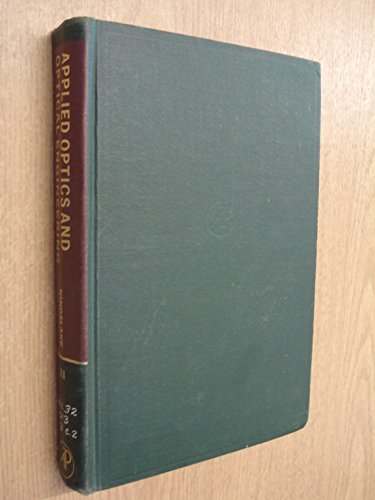 Applied Optics and Optical Engineering: Volume 3 B005TTIY8M Book Cover