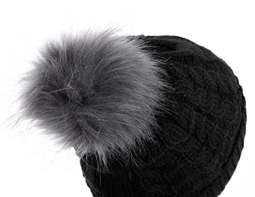 HEYO Dames wintermuts slangsjaal handschoenen 3-delige set | warme wintermuts sjaal winterhandschoenen beanie gevoerd HZ004 - Image 7