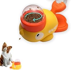 Duck Shape Dog Slow Feeder Toy