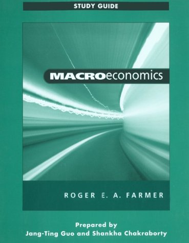 Study Guide for Macroeconomics 0538854839 Book Cover
