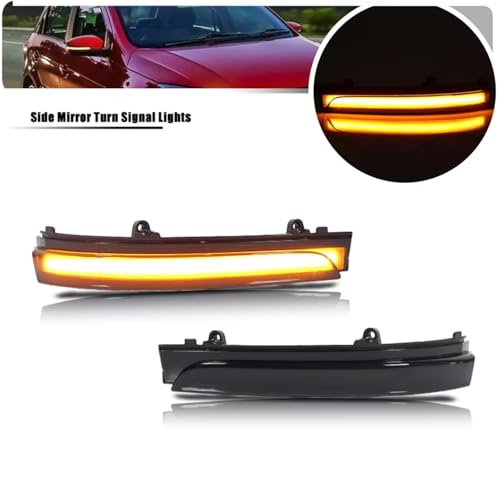 Señal giro espejo intermitente dinámico secuencial para retrovisor lateral VW GOL 2