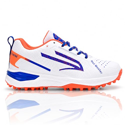 Image of PRO ASE SPORT PROASE NetMaster Cricket Shoes - Rubber Studs, Water-Resistant Upper, EVA Comfort Midsole