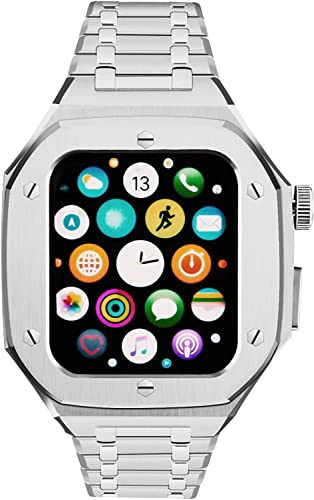 Bracelet de montre en acier inoxydable pour le sport et le bureau Apple Watch SE 8 7