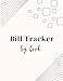 Large Print Bill Tracker & Payment Organizer for Seniors  Monthly Bill Payment Log Book: 100 pages, US Letter size - 8.5 x 11