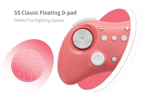 GuliKit Elves 2 Bluetooth Game Controller for Switch/Switch 2 Wake-up,PC & Android, Anti-Drift Hall Effect Joysticks Gamepad,1000Hz Polling Rate, Gyro & Turbo,Protective Cover, Compact for Small Hand by GuliKit - Image 6