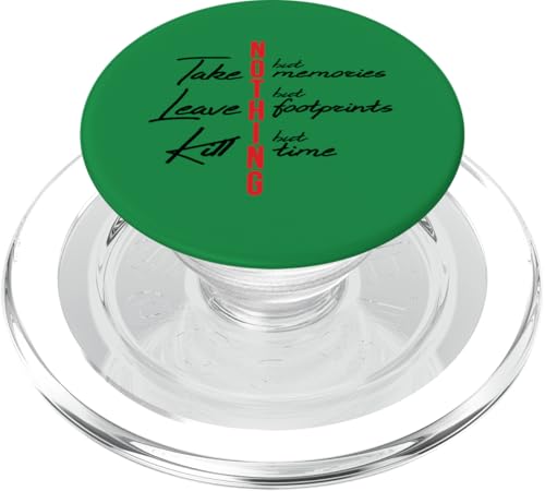 Nature Lover Hikers Lema Creed Backpacker Inspirado Desig PopSockets PopGrip para MagSafe