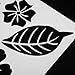 SHINEOFI 9Pcs Tropical Palm Leaf Stencils Template for Painting Reusable Wall Stencils for Drawing DIY Home Decor Tools