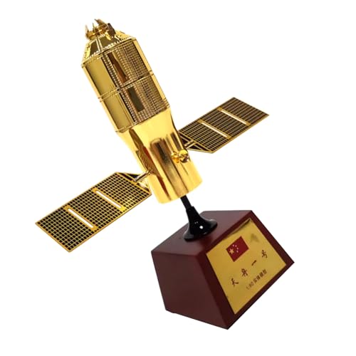 MOOKEENONE 1:80 Alloy China Tianzhou-1 Cargo Spaceship Spacecraft Model Aviation Satellite Model for Collection and Gift