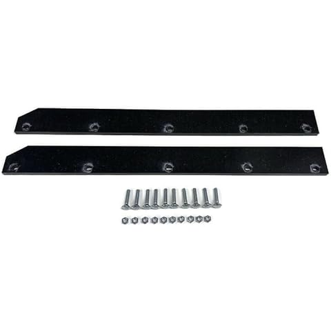 Vital All-Terrain Heavy Duty UHMW Poly WEAR BAR Strap 1/2" for John Deere 54" Snow Blade Plow Cover