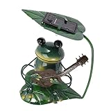 OSALADI Solar Decorative Lights Solar Lights Outdoor Wall Lights Decor Outdoor Stakes Frog Sculpture
