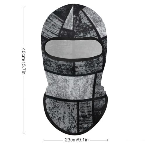 Balaclava para hombre máscara para esquí gris invierno máscara facial cubierta para ciclismo miniatura 2