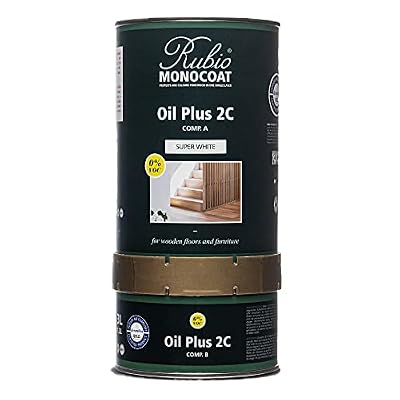 Rubio Monocoat Oil Plus 2C, 1.3 Liter, Super White