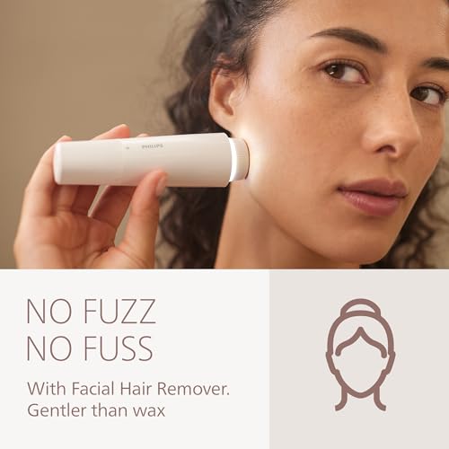 Philips Lady Shaver Serie 8000 - Rasoio senza filo, Wet & Dry, sistema di rasatura a 3 lame, testina di rasatura flessibile,per viso,corpo, gambe e zona bikini,100 minuti di utilizzo,modello BRL159/00 - 5