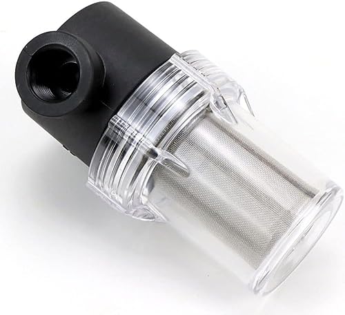 Filtre de pompe à eau et crépine d'irrigation de jardin à haut débit