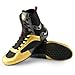 DONFAAUK Mens Womens Synthetic Breathable Boxing Shoes Fashion Wrestling Fitnesssneakers Lightweight Athletic Fighting Shoes,Black,11