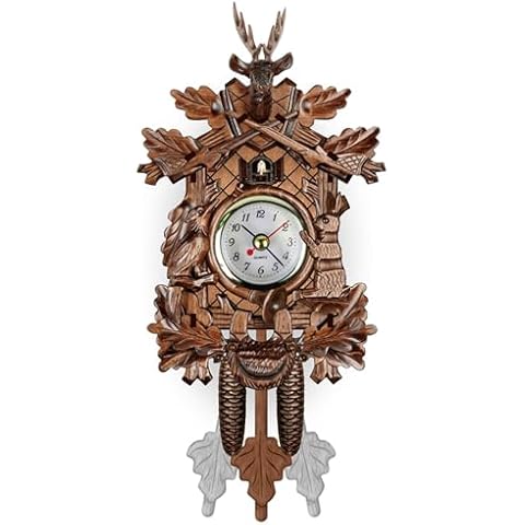 Veesper Horloge de Coucou en Bois Cover