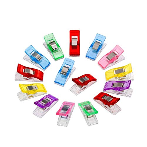 60 Mini Prendedor Clips Prender Plásticos Pequenos Colorido