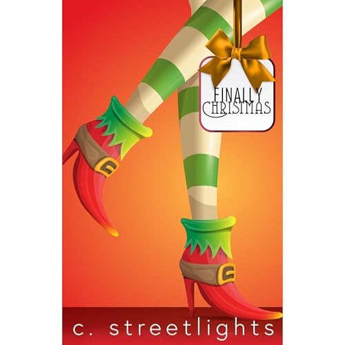 Finally Christmas Audiolibro Por C. Streetlights arte de portada