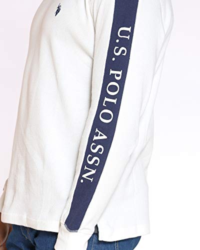 Image of U.S. Polo Assn. Men's Cotton Regular Fit Long Sleeve Crew Neck Solid Thermal Shirt