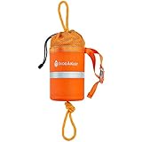 Skog &Aring; Kust Rescue Throw Bag w/ 50-Feet of Floating Reflective Rope (Orange Reflective, 50' x 8mm)