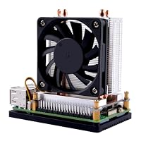 GeeekPi ICE Tower Plus Cooler für Raspberry Pi 5, Aluminium Aktiver Kühler mit Lüfter für Raspberry Pi 5 4GB/8GB/16GB – Ansicht 6