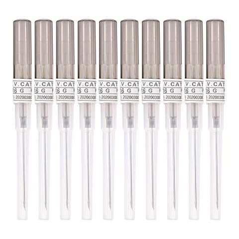 DOWEI Ear Nose Piercing 10pcs 16G PiercingIV Catheter Kit Piercing for IV Start Kits, Piercing Tools, Piercing Supplies (16G) Cover