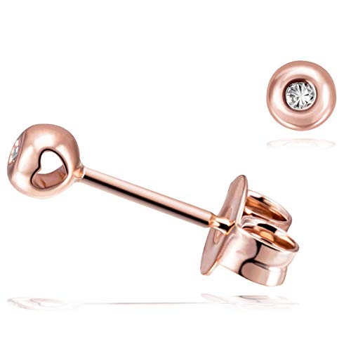 Paar Ohrstecker GOLDMAID Ohrringe Gr Rotgold 333-Rotgold 375-Rotgold 585-Rotgold 750 rot Damen Ohrstecker
